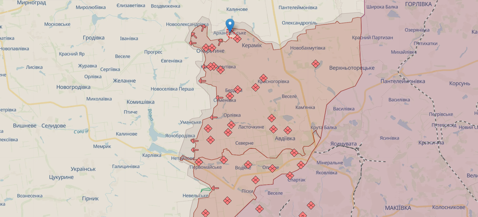 ВСУ сменили позиции в районе Лукьянцев в Харьковской области ради сохранения жизней военных: в Генштабе рассказали о ситуации. Карта