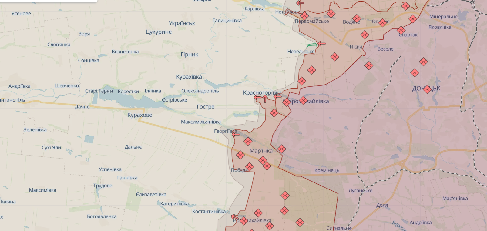 ЗСУ змінили позиції в районі Лук’янців на Харківщині заради збереження життя військових: у Генштабі розповіли про ситуацію. Карта 