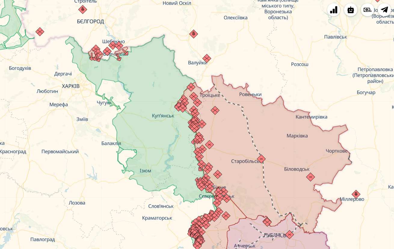 Ворожі штурми відбито: у Генштабі заявили, що біля Роботиного втрат позицій ЗСУ не допущено 