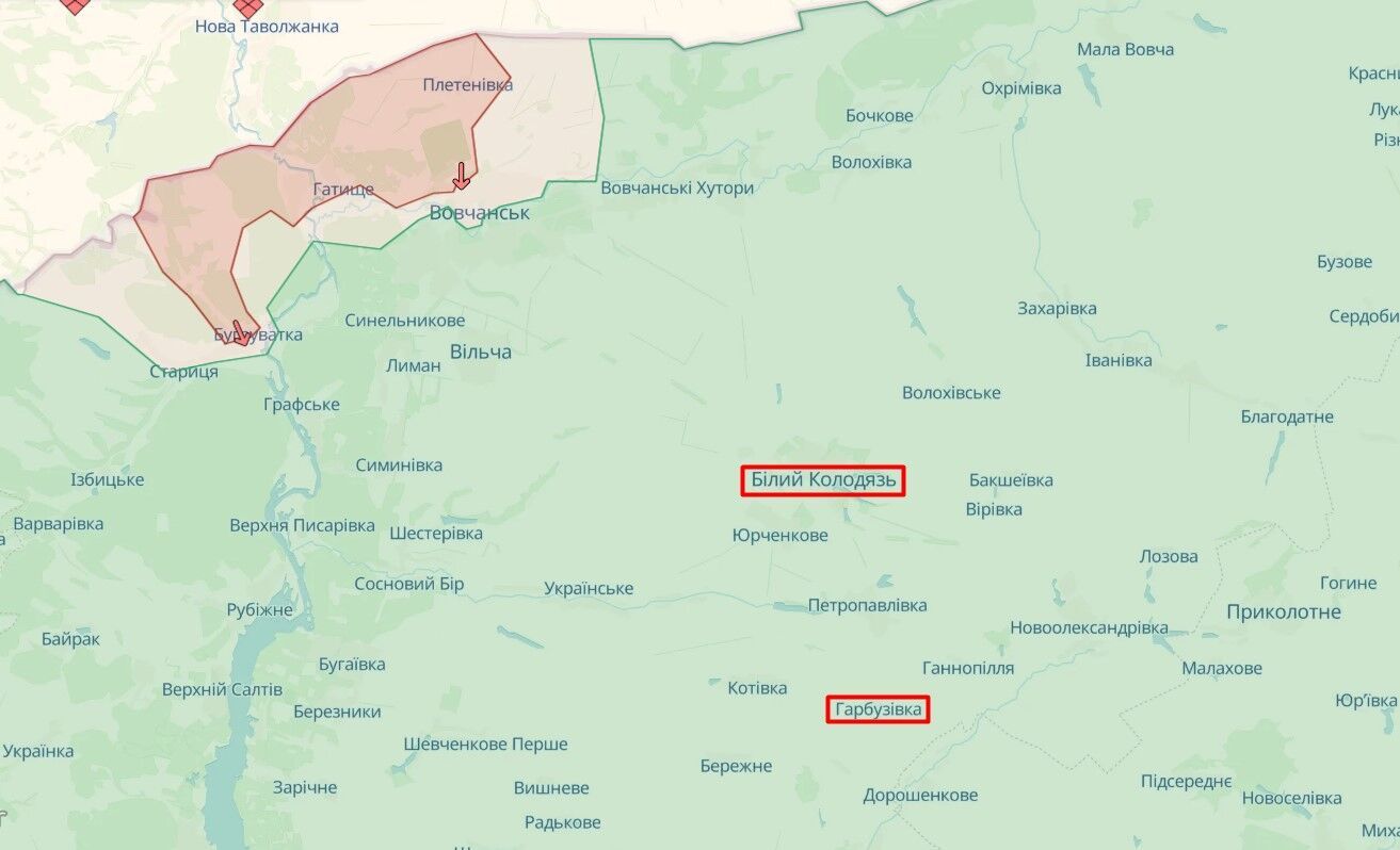 ВСУ отразили вражескую атаку в районе Старицы и усиливают оборону в приграничных районах Харьковщины – Генштаб