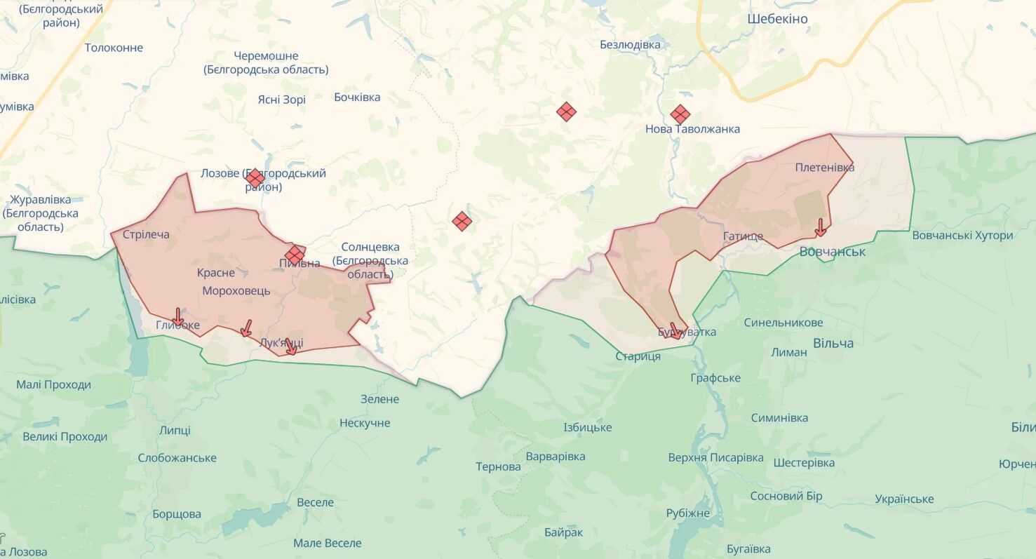 ЗСУ відбили ворожу атаку в районі Стариці й посилюють оборону в прикордонних районах Харківщини – Генштаб