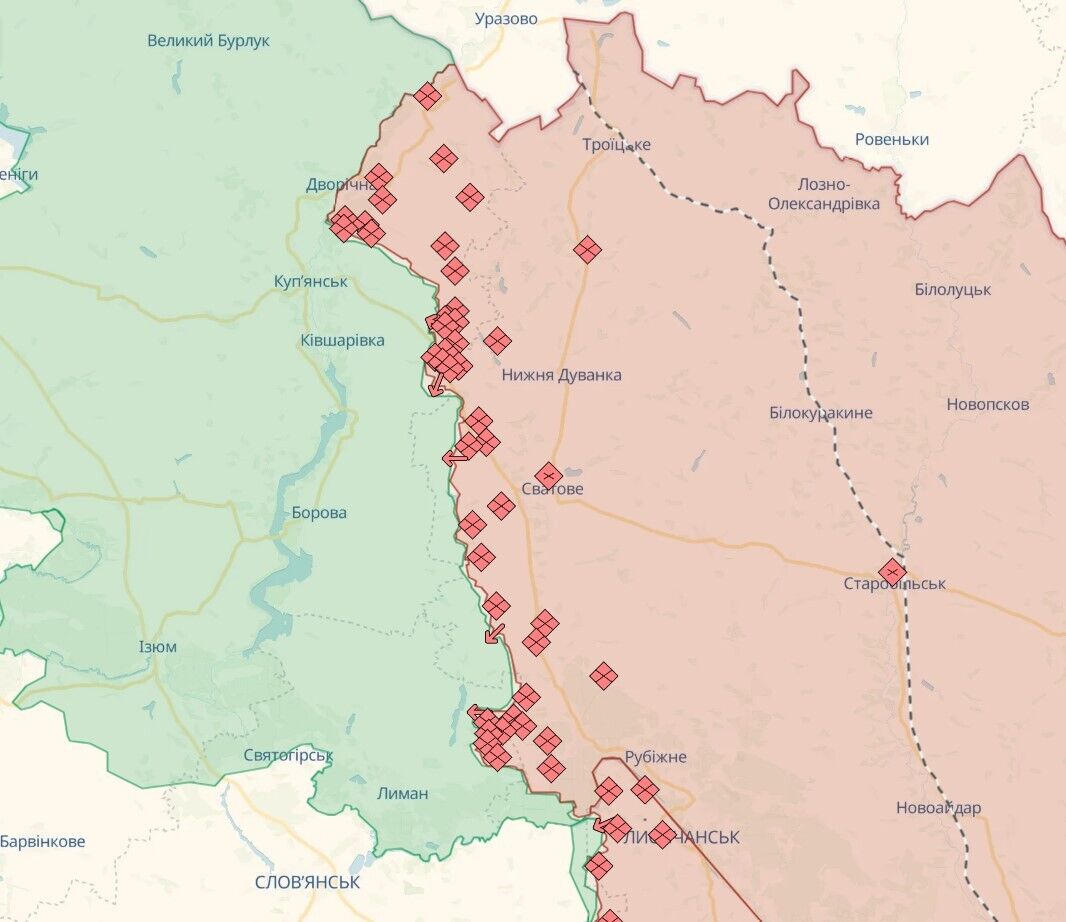 ВСУ отразили вражескую атаку в районе Старицы и усиливают оборону в приграничных районах Харьковщины – Генштаб