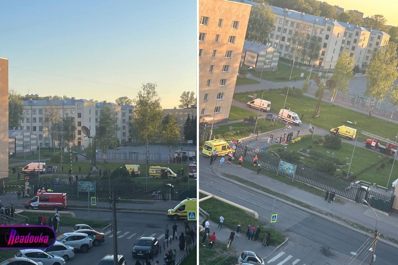 У Санкт-Петербурзі безпілотник атакував військову академію. Відео  qkxiqdxiqdeihrant