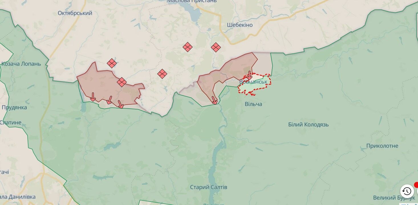 Генштаб: ситуація у Вовчанську контрольована, за добу там знищено 160 окупантів