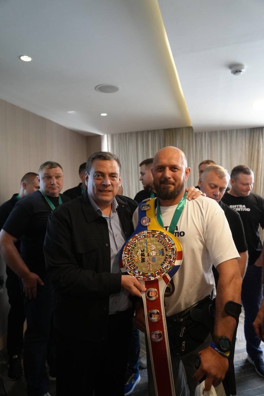 Ви – герої людства, – голова WBC Сулейман привітав українських ветеранів у Ер-Ріяді 