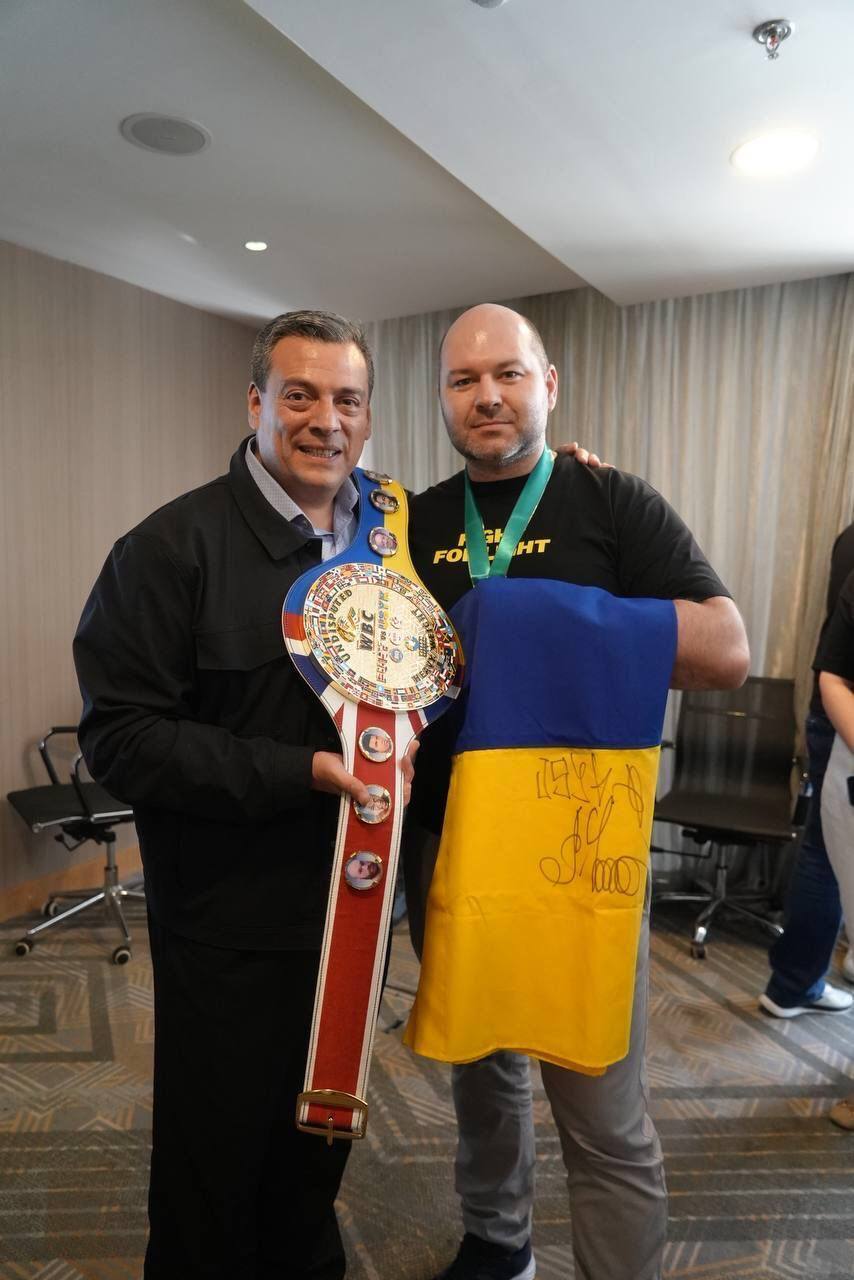 Ви – герої людства, – голова WBC Сулейман привітав українських ветеранів у Ер-Ріяді 