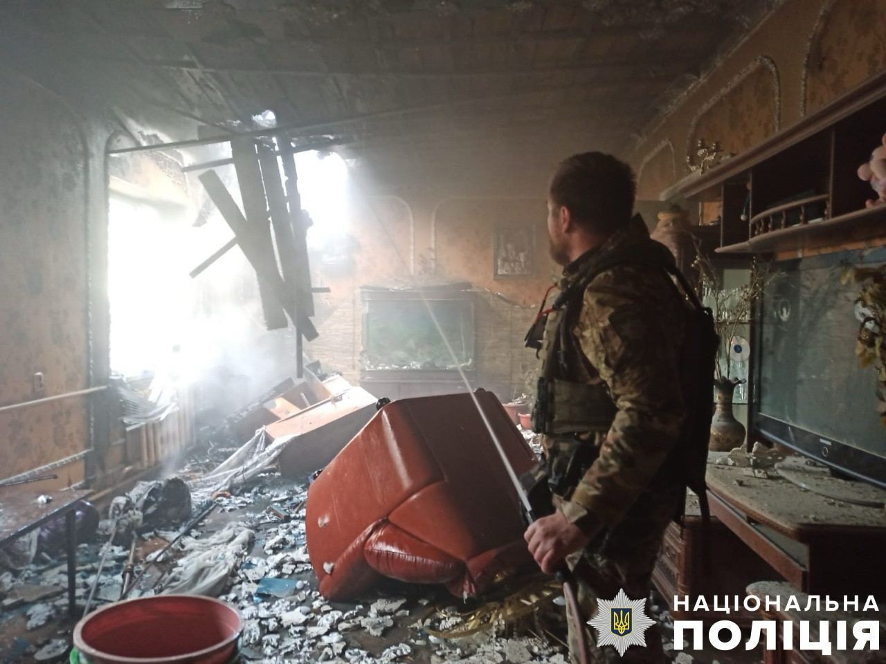 В Херсонской области российские военные попали в жилые кварталы: двое погибших. Фото