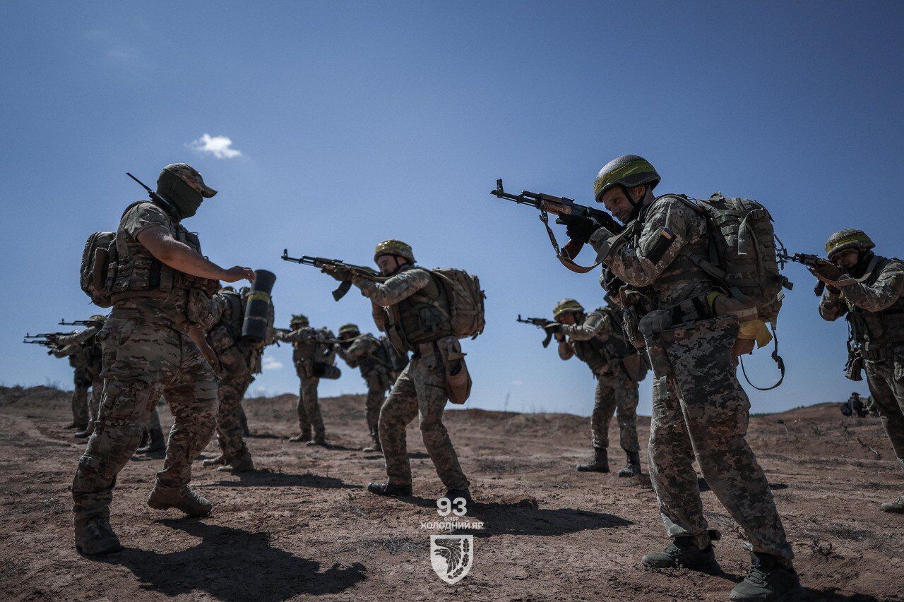 Как тренируются украинские военнослужащие