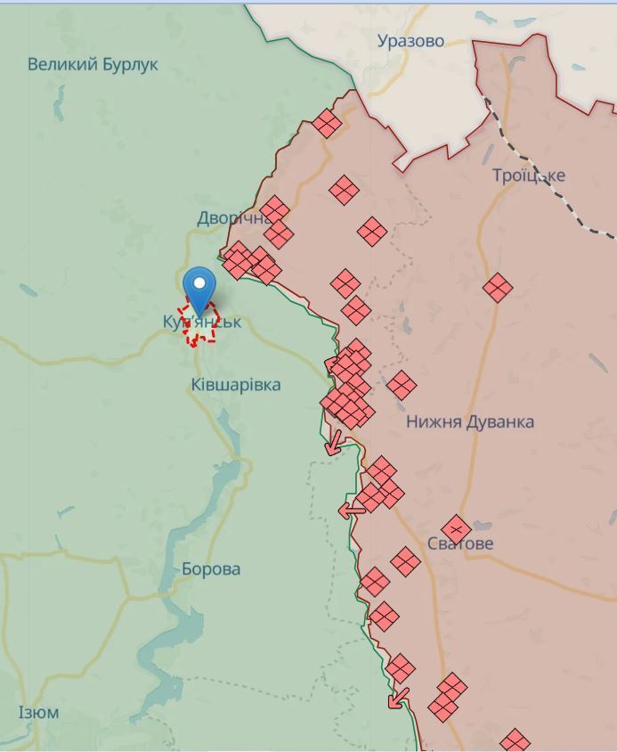 Ворог продовжує спроби вибити ЗСУ з лівобережжя Дніпра: було відбито сім штурмів – Генштаб