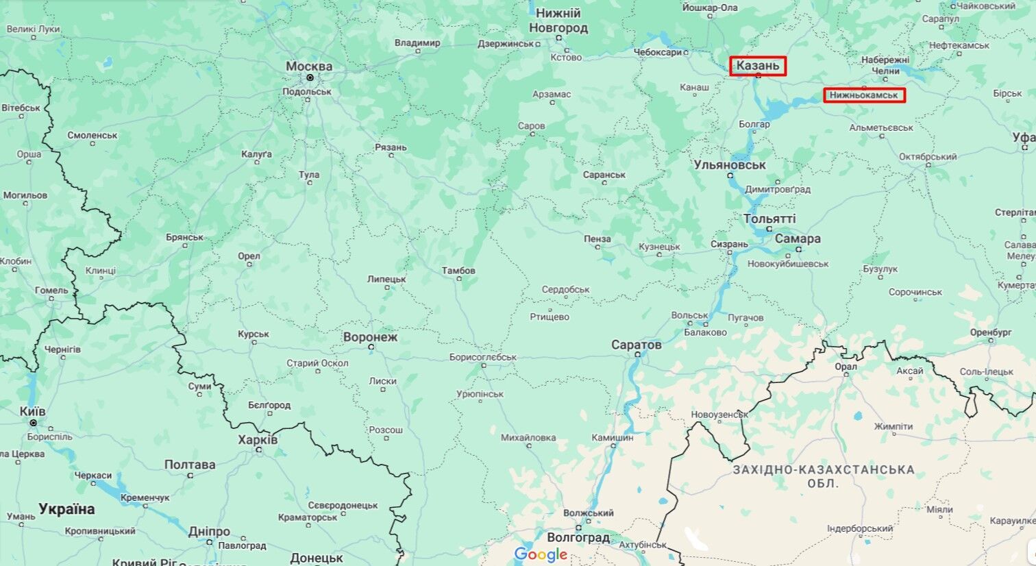 Дрони досягли Казані та Нижньокамська: у ГУР розкрили деталі ураження об’єктів у Татарстані