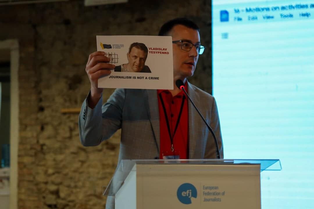 Европейская федерация журналистов призвала немедленно освободить украинских журналистов из плена РФ