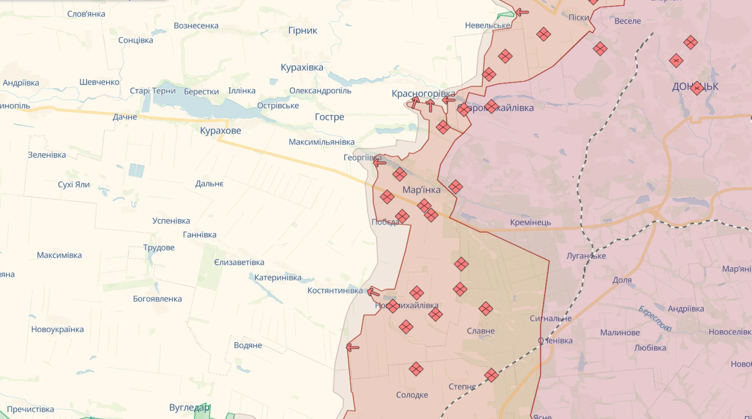 На Харківщині йдуть бої в районах Глибокого та Вовчанська, ситуація контрольована – Генштаб