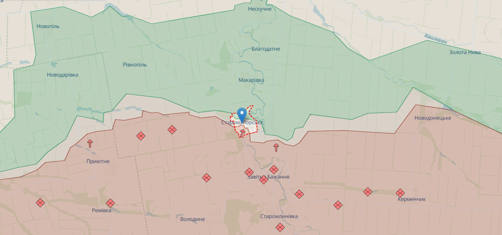 ВСУ отбросили оккупантов возле Глубокого и Липцев, в районе Волчанска идут бои – Генштаб