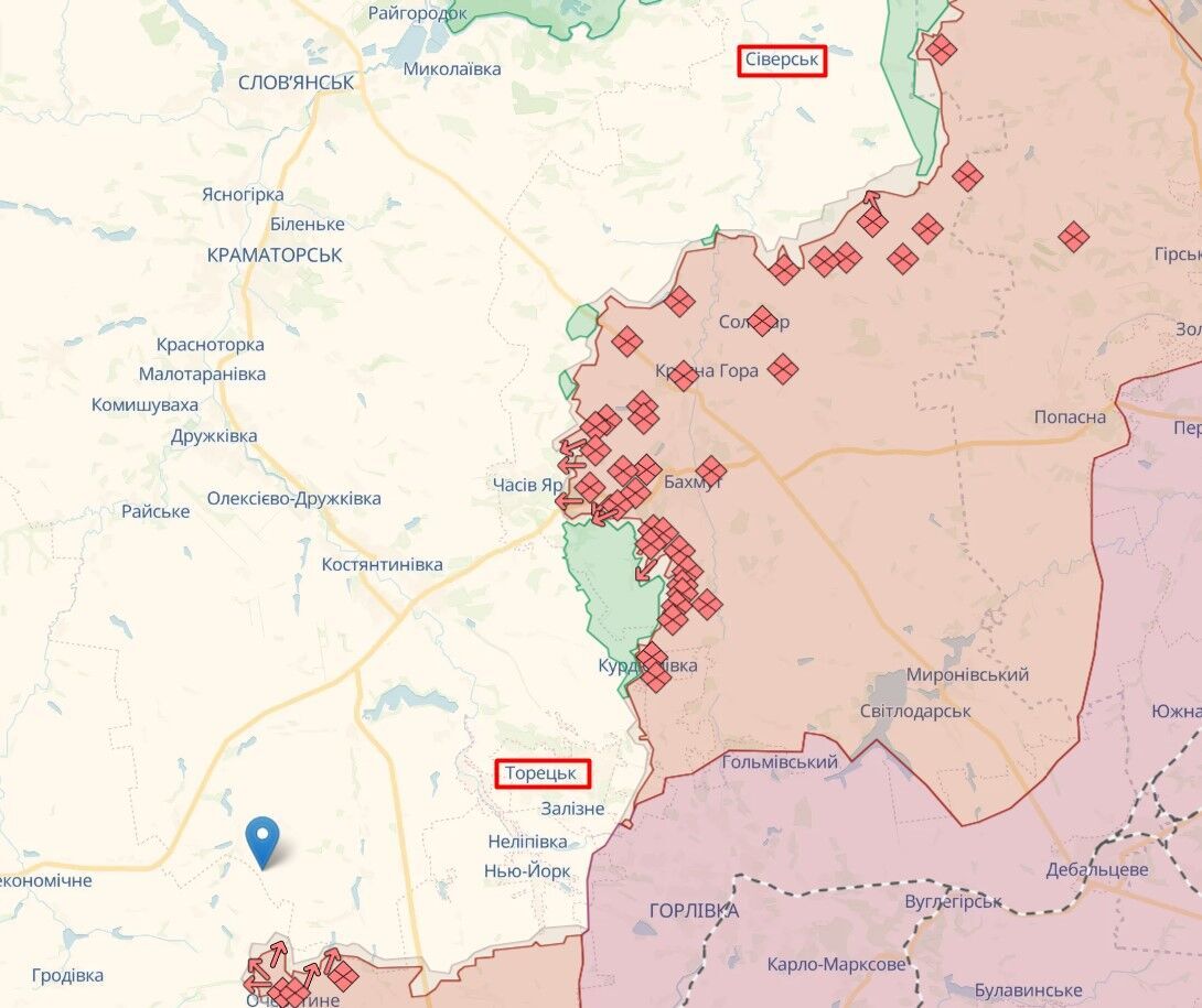 Армія Росії за минулу добу вбила трьох мирних жителів на Донеччині 