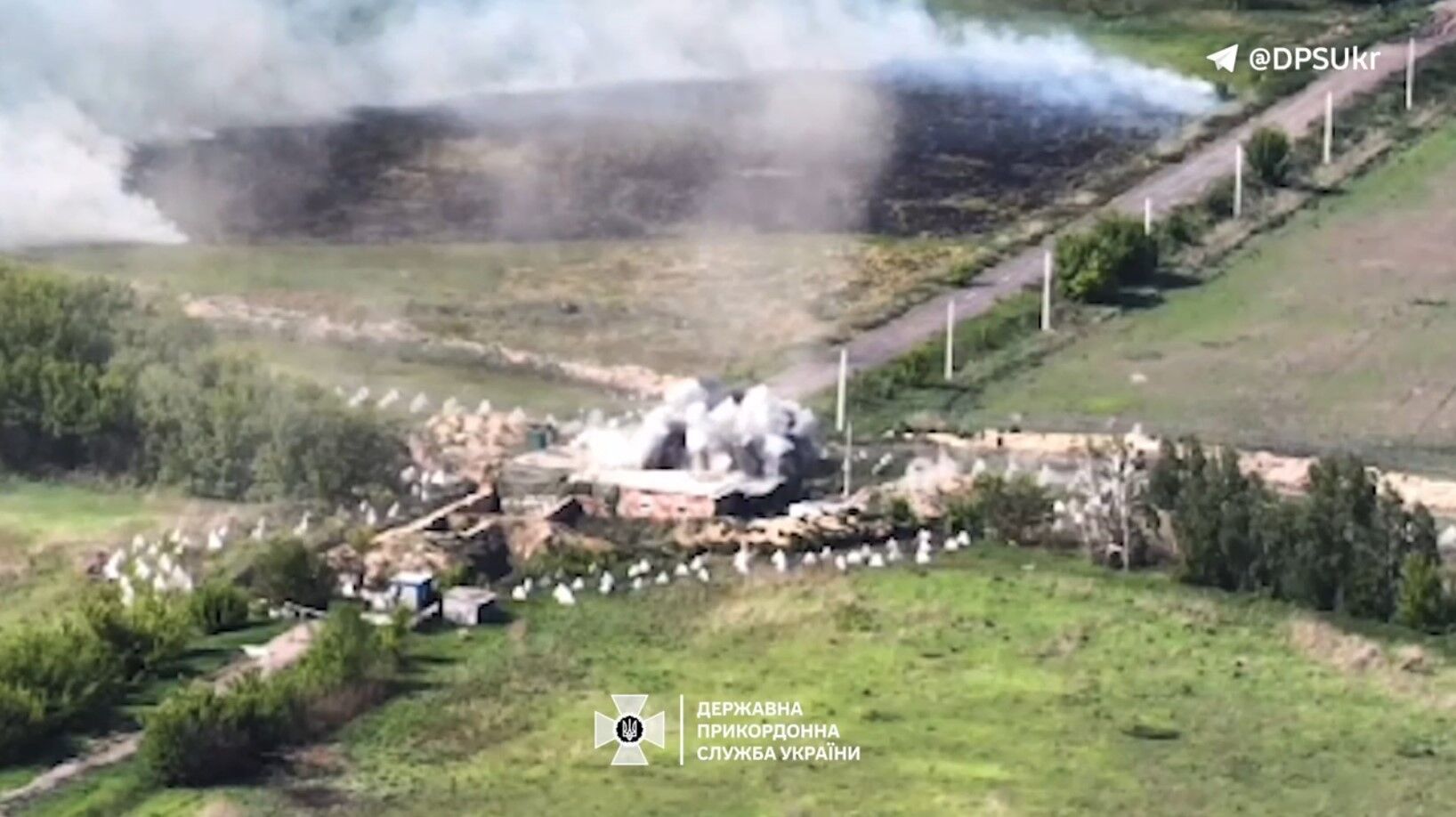 Прикордонники бригади "Сталевий кордон" знищили опорний пункт окупантів на сході: відео