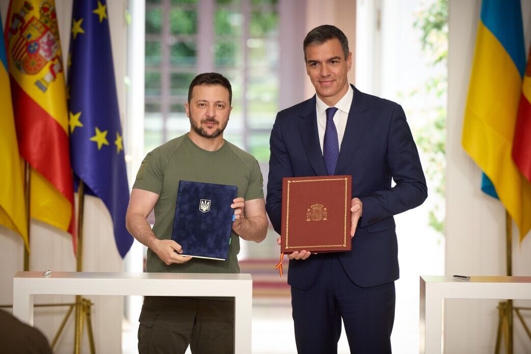 Зеленський відвідав Іспанію і провів переговори з Санчесом: підписано угоду про співробітництво у сфері безпеки. Відео