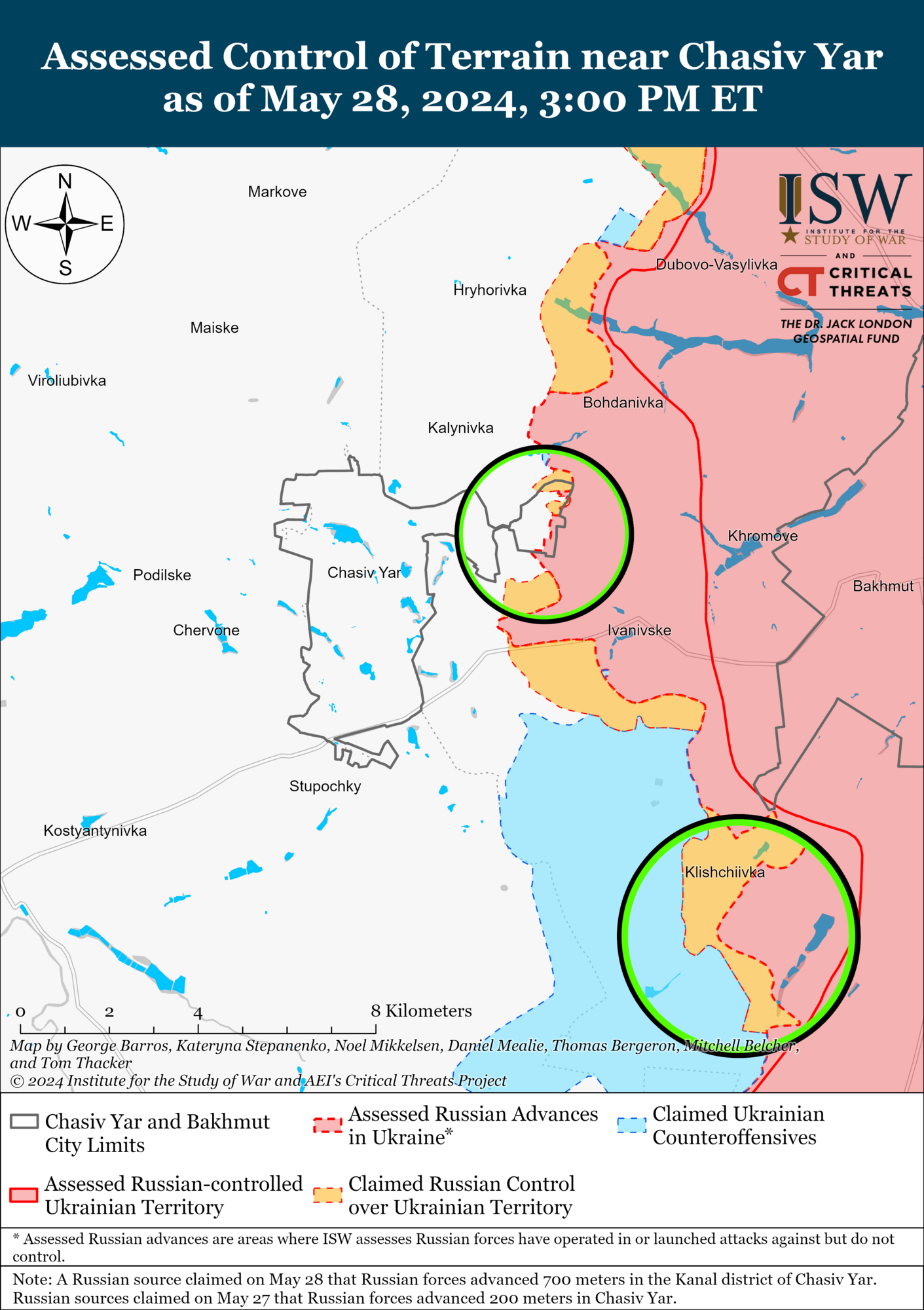 Окупанти провели наступи на кількох напрямках на Донеччині після штурмів на Харківщині: в ISW розкрили задум ворога. Карта