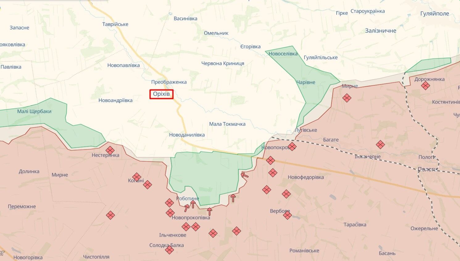 Оккупанты ведут штурмовые действия в районе Волчанска на Харьковщине и атакуют ВСУ на Покровском направлении – Генштаб