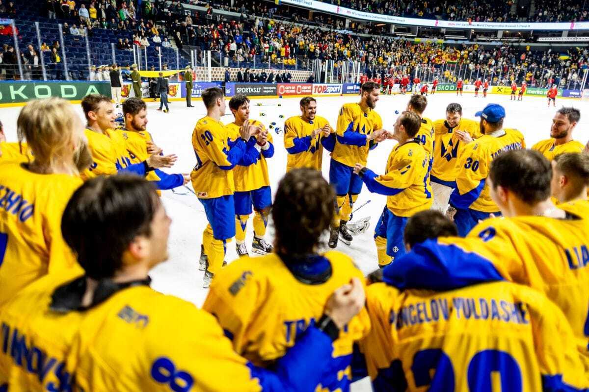 Один крок до еліти: збірна України з хокею виграла ЧС-2024 та підвищилася у класі. Відео
