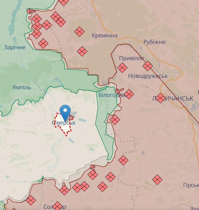 Враг наращивает интенсивность штурмовых действий на Кураховском и Северском направлениях – Генштаб