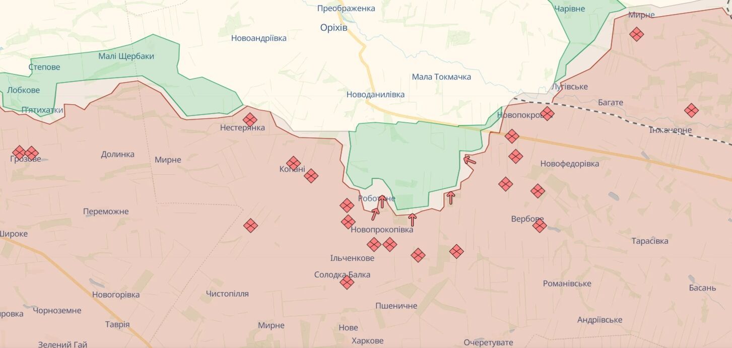 Генштаб: ворог активізувався біля Липців і атакує авіацією на Краматорському напрямку
