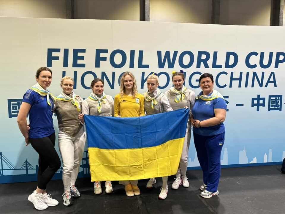 Украина впервые в истории завоевала медаль на Кубке мира по фехтованию