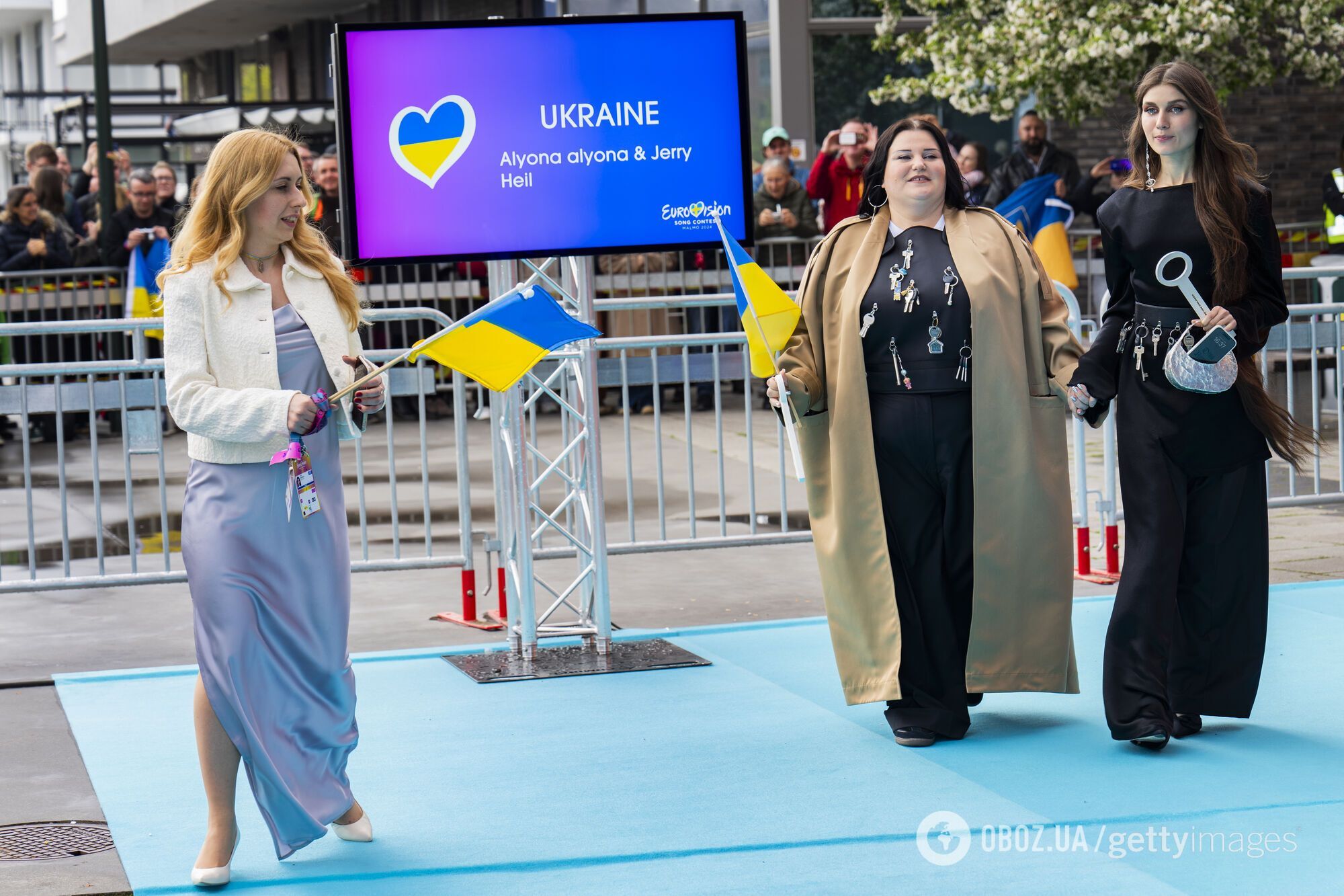 "Альоні личить з розпущеним!" Образи alyona alyona & Jerry Heil на церемонії відкриття Євробачення 2024 вразили мережу