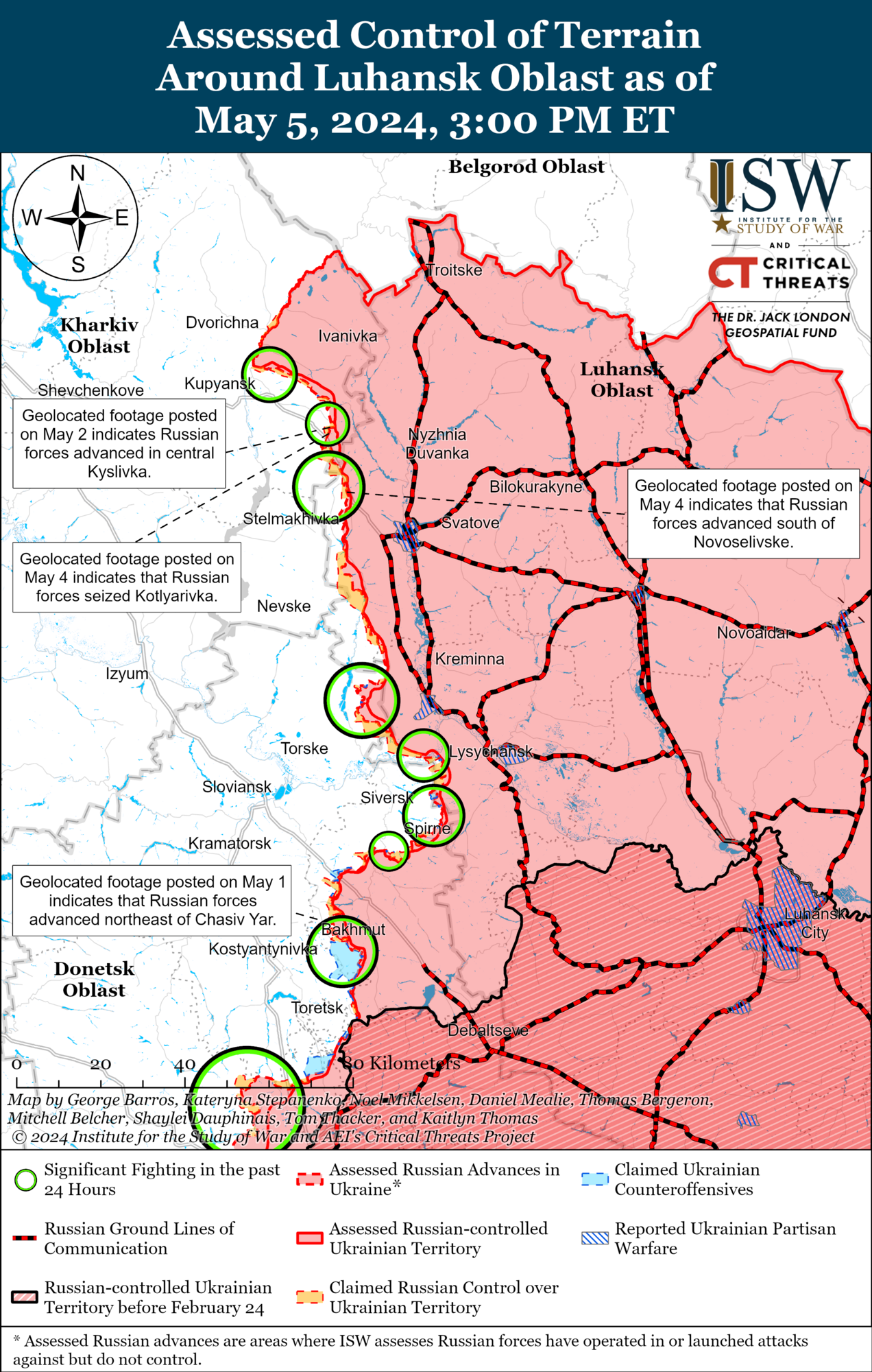 Росія посилила удари по прикордонних територіях України: в ISW оцінили, чи піде ворог в наступ на Суми і Харків