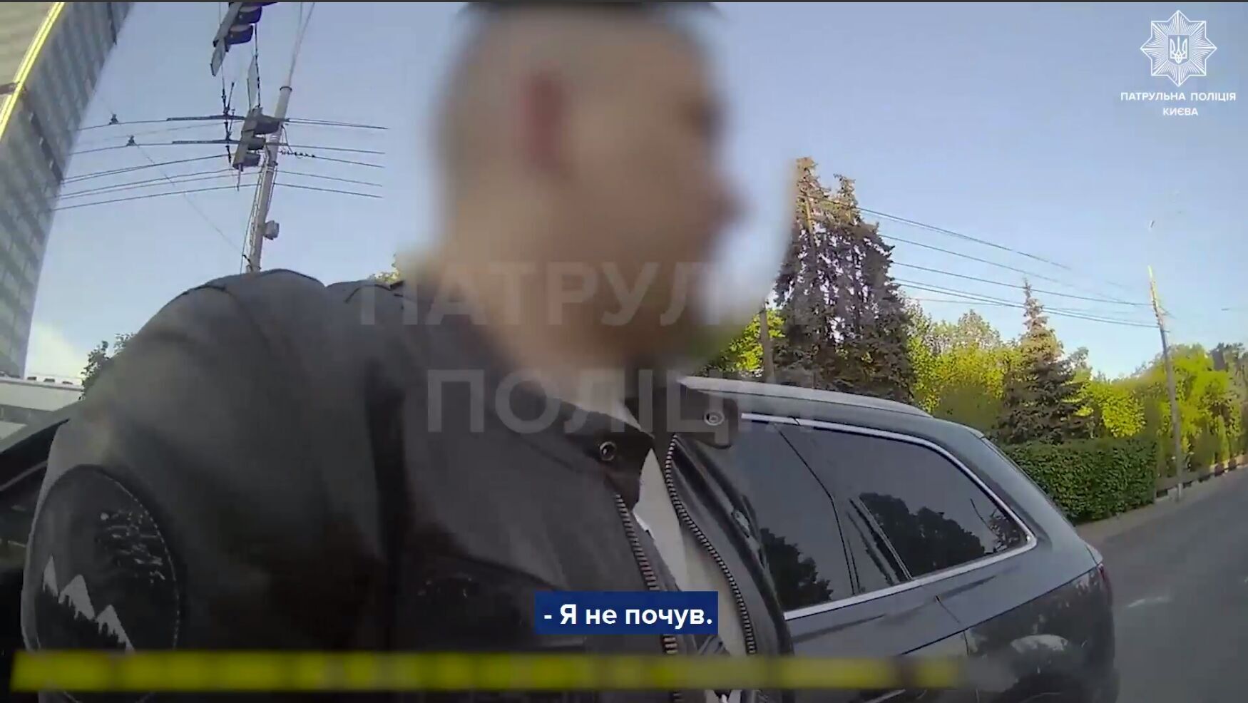 В Киеве патрульные устроили погоню за пьяным водителем. Подробности и видео