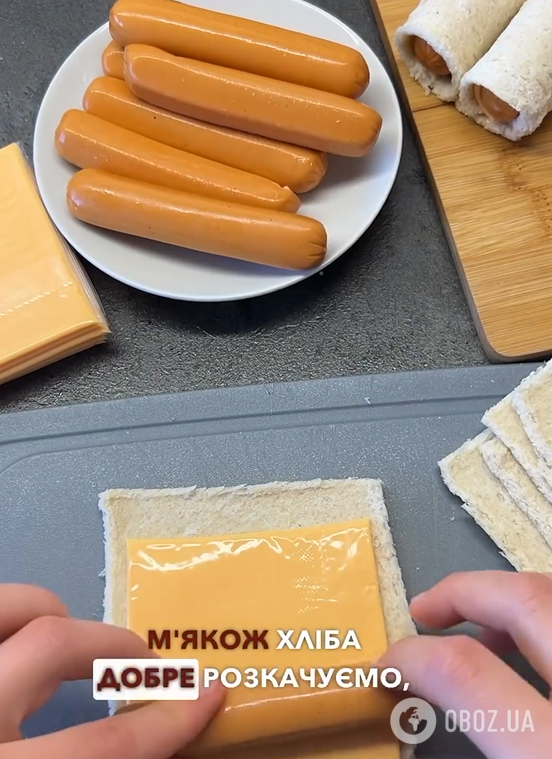 Ленивые сосиски в хлебе вместо привычного теста: вы приготовите блюдо за считанные минуты