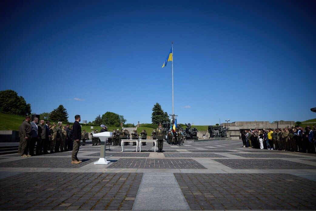 Церемонію присвятили Дню пам’яті й перемоги над нацизмом