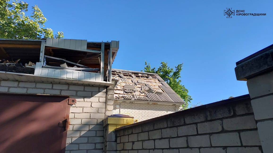 В Кировоградской области в результате атаки РФ поврежден объект критической инфраструктуры: пострадал 8-летний ребенок