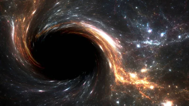 Допоміг суперкомп'ютер: NASA показало на відео занурення в чорну діру