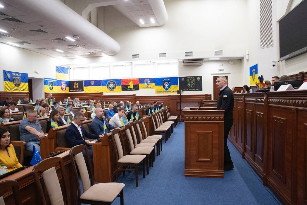 Київрада провела засідання на честь відзначення Дня пам’яті і перемоги над нацизмом та Дня Європи