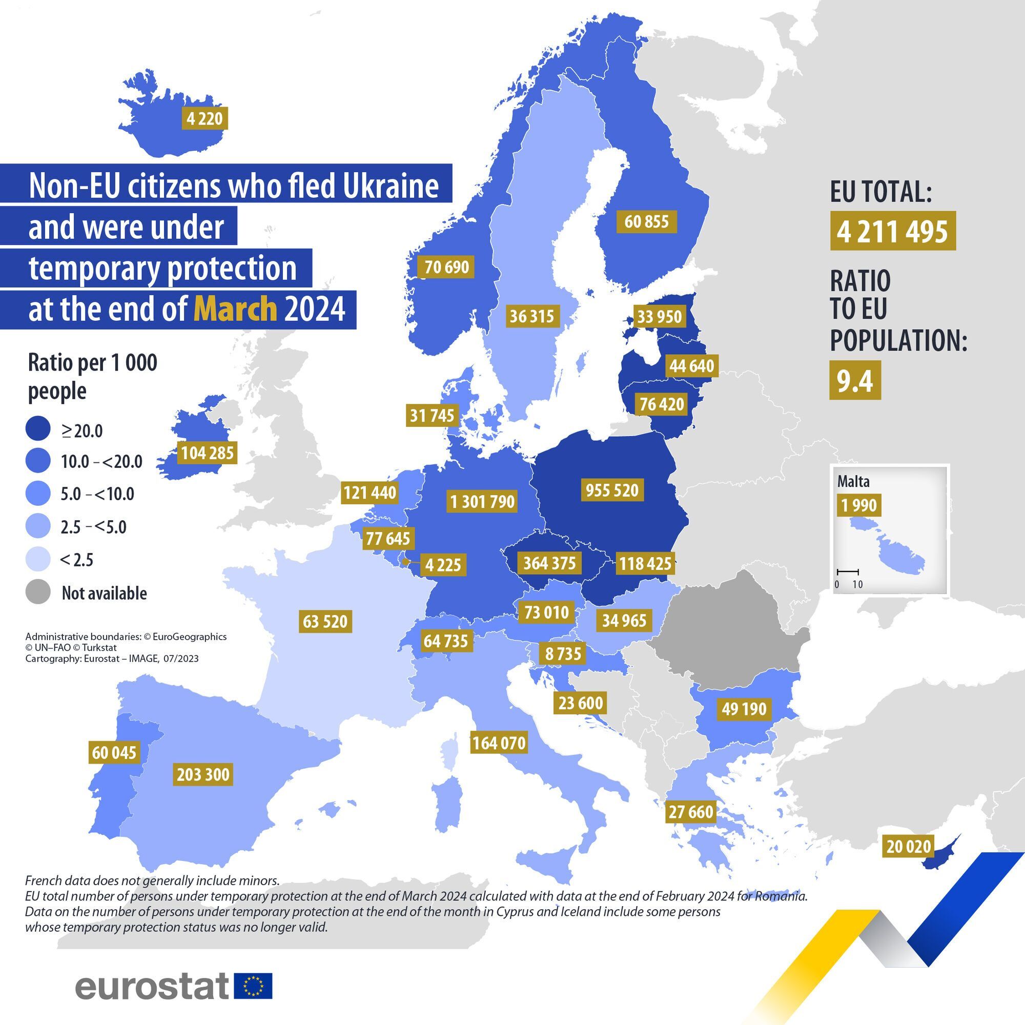 Украинцы в ЕС: какие страны выбирают беженцы