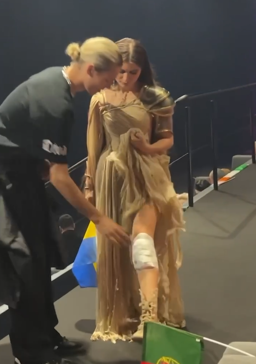 Jerry Heil отримала травму під час виступу на сцені Євробачення 2024: напередодні впала alyona alyona. Фото і відео