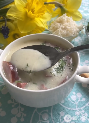 Белый борщ: интересный вариант приготовления аутентичного украинского блюда