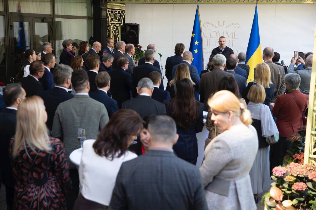 Майбутнє Європи визначається в Україні: Кличко зустрівся з послами іноземних держав