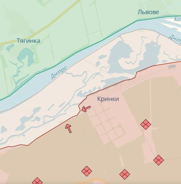  Окупанти п'ять разів штурмували українські позиції у Кринках: в ЗСУ розповіли про наслідки