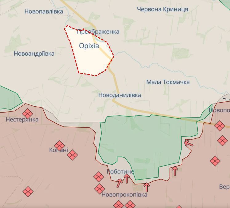 Оккупанты пять раз штурмовали украинские позиции в Крынках: в ВСУ рассказали о последствиях