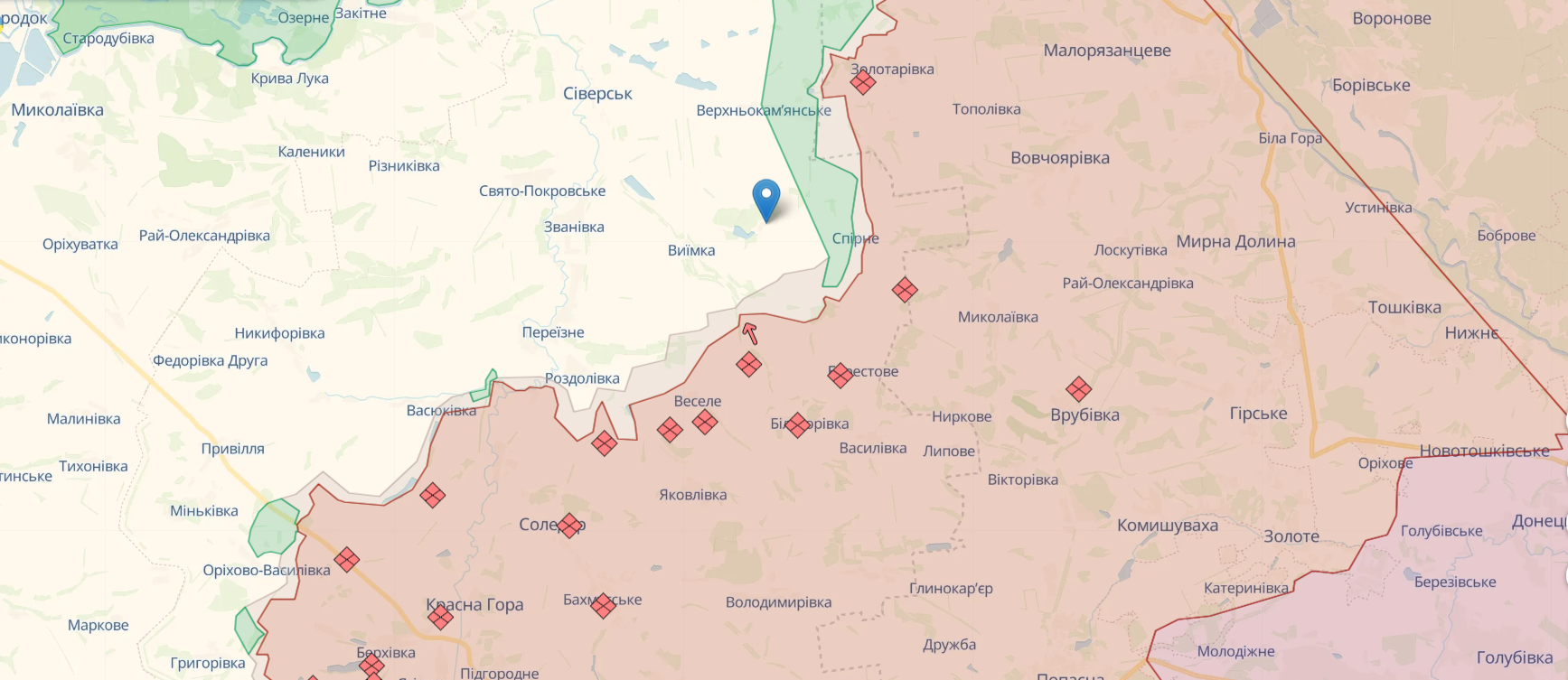 Враг активизировался на Северском и Кураховском направлениях, ВСУ сдерживают наступление на Покровском – Генштаб