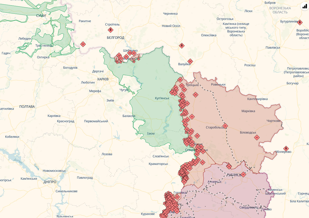 Оккупанты наращивают темпы атак на Северском и Кураховском направлениях - Генштаб