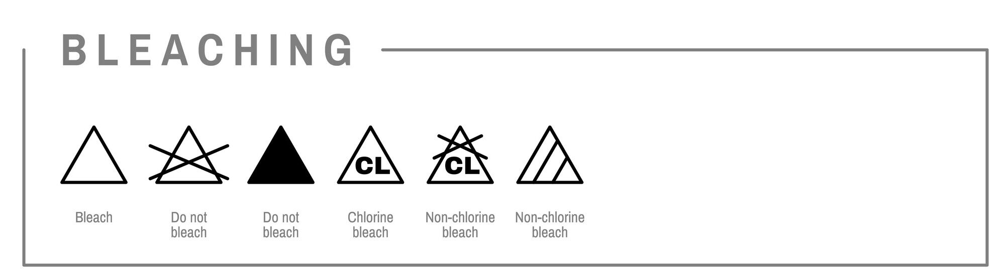 Що означає символ трикутника на етикетці одягу: це мають знати усі