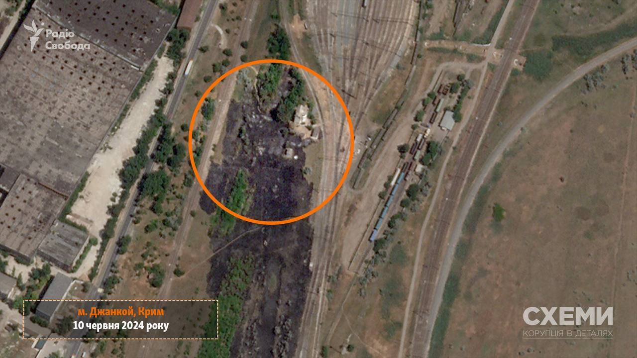 ВСУ уничтожили военный объект РФ под Джанкоем: спутниковые фото
