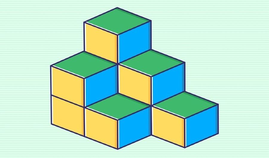 Скільки кубиків на картинці: найрозумніші назвуть точну кількість за 9 секунд