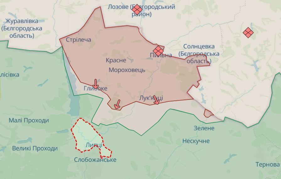 ВСУ вернули утраченные позиции к северу от Харькова: в ISW оценили ситуацию. Карта