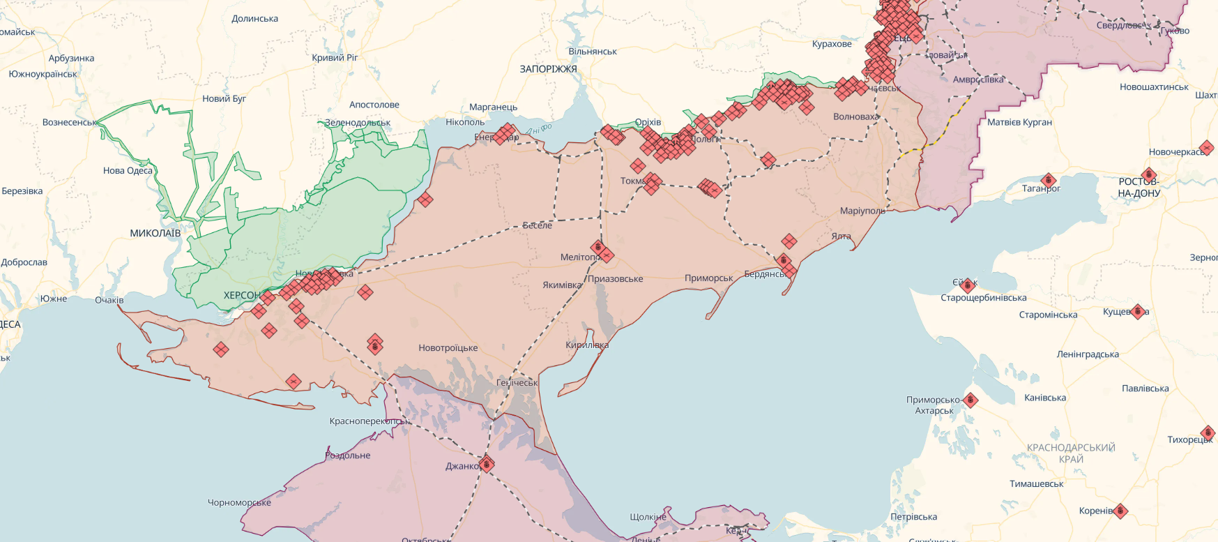 Генштаб: ворог збільшив кількість атак на Куп'янському напрямку, прикордоння "криє" КАБами