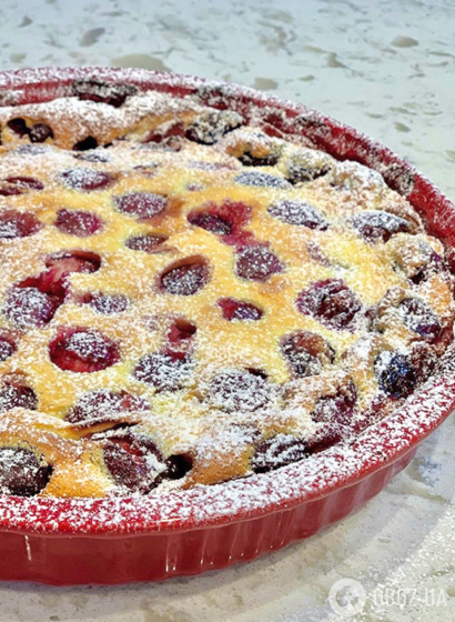 Клафути с черешнями: готовим традиционный французский десерт