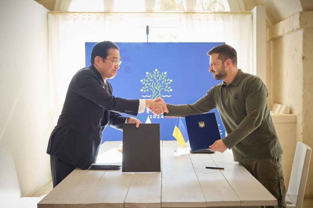 Украина подписала договор о безопасности с Японией: Зеленский сообщил детали