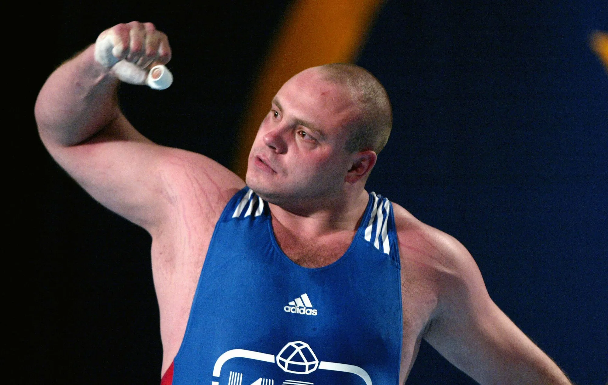 Артем Удачин на чемпионате мира-2003.